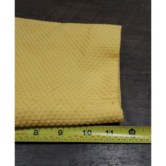 Jacket East 5th Women Yellow Cotton Blazer 18W Summertime 3/4 Sleeves - Picture 12 of 14